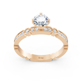 Rosegold Diamant Ring - Zeitloses Design
