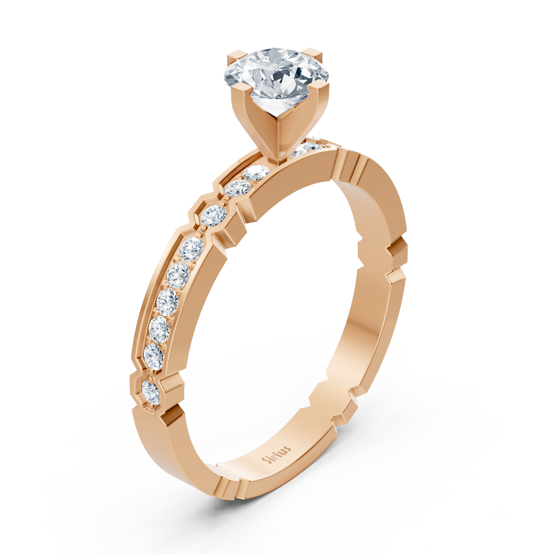 Rosegold Diamant Ring - Zeitloses Design