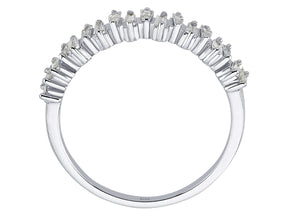 Birgie Diamant-Ring im Trapez-Baguetteschliff