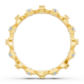 Faszinierender Formenmix Diamantring - 14K Gelbgold, ca. 0.40 Karat