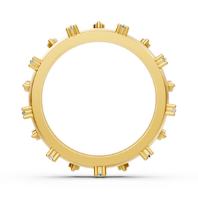 Eleganter Diamantring aus 14K Gelbgold – 0,252 Karat
