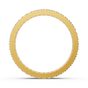 Diamond eternity ring 14K yellow gold – 0.42 ct