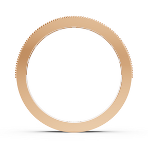 Birgie Roségold Diamantring mit Baguette-Schliff – 0,50 ct