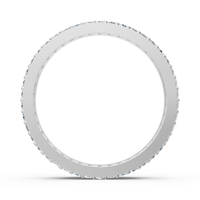 Diamant-Eternity-Ring 14K Weißgold – 0,42 ct