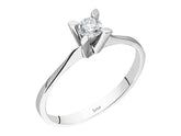 Birgie 0.17 Karat Diamant Solitär Ring  8 Karat Gold