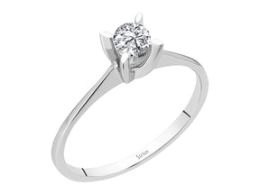 Birgie Solitär-Diamantring (0,24 Karat)