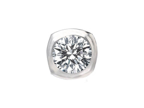 Birgie 0.70 Karat Diamant Einzel-Ohrstecker 14 Karat Gold