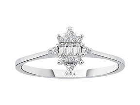 Birgie Izarra Baguette-Diamantring