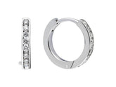 Birgie 0.26 Karat Diamant Creolen  8 Karat Gold