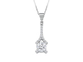 Birgie 0.63 Karat Diamant Halskette 14 Karat Gold