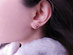 Birgie 0.09 Karat Diamant Ohrringe aus 14K Weißgold