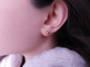 Birgie 0.09 Karat Diamant Ohrringe aus 14K Weißgold