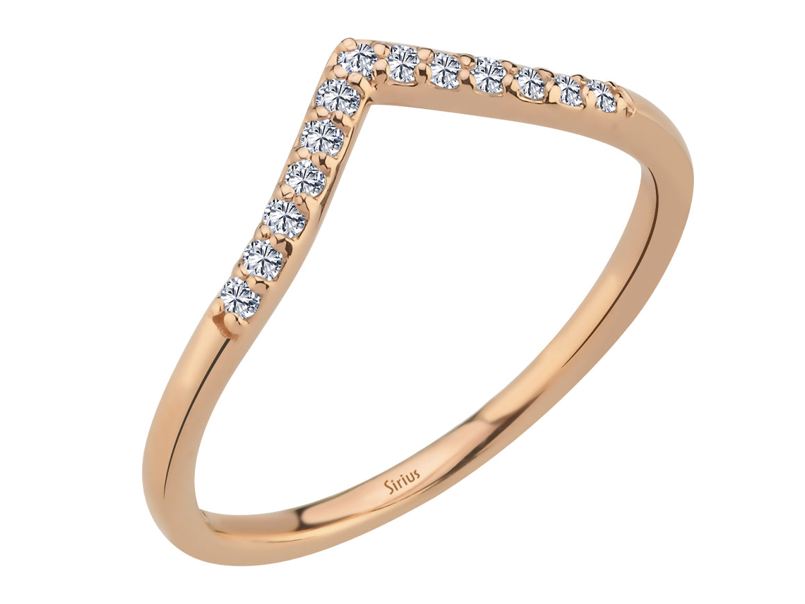 Birgie Diamant-V-Ring