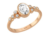 Birgie Diamant- und Weißtopas-Ring im Dora-Stil