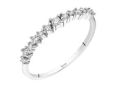 Birgie Halb-Eternity-Ring mit Diamanten