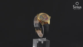 Magnifique montre peinte Sahmaran