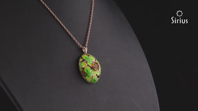 Collier Fleur de Citrine