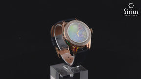 Schmetterlings Frauenarmbanduhr