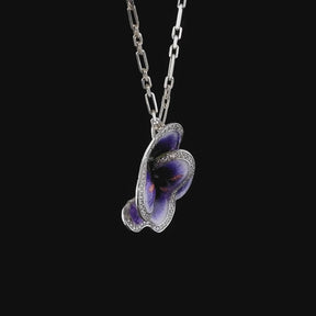 Collier violette violette
