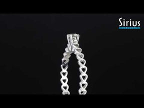 0.15 carat solitaire diamond ring
