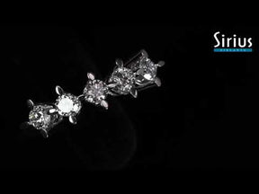 0.45 carat diamond 5 stone alliance