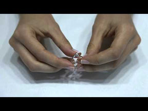 Bague solitaire diamant 0,19 carat