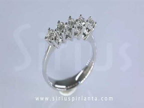 0.83 Carat Diamond 5 Stone Alliance