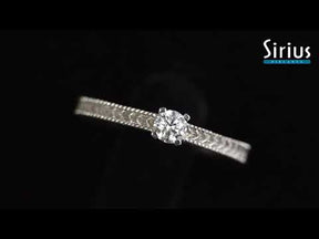 0.17 Carat Diamond Solitaire Ring