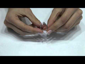 Bague solitaire diamant 0,16 carat