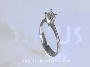 Bague solitaire diamant 0,40 carat