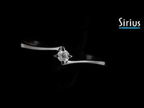 0.06 carat solitaire diamond ring