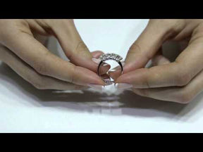 Alliance 5 pierres diamant 0,92 carat