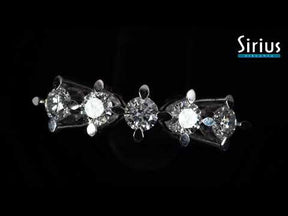 Alliance 5 pierres diamant 0,80 carat