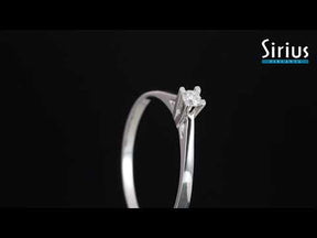 0.05 carat solitaire diamond ring
