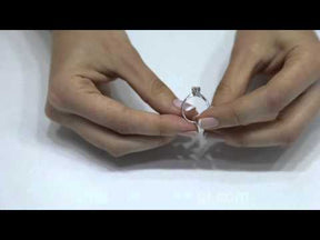 Bague solitaire diamant 0,31 carat