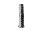 Birgie 0.17 Karat Weiß- & Schwarzdiamant Ohrring