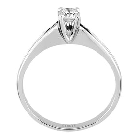 Bague solitaire diamant 0,23 carat