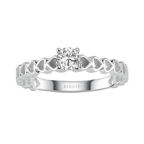 Bague solitaire diamant 0,25 carat