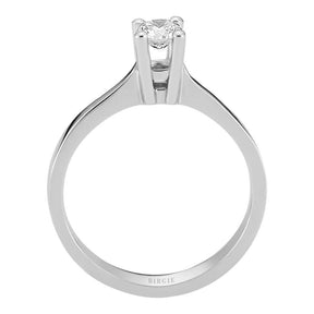 Bague solitaire diamant 0,31 carat