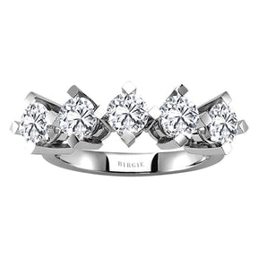 2.10 Carat Diamond 5 Stone Alliance
