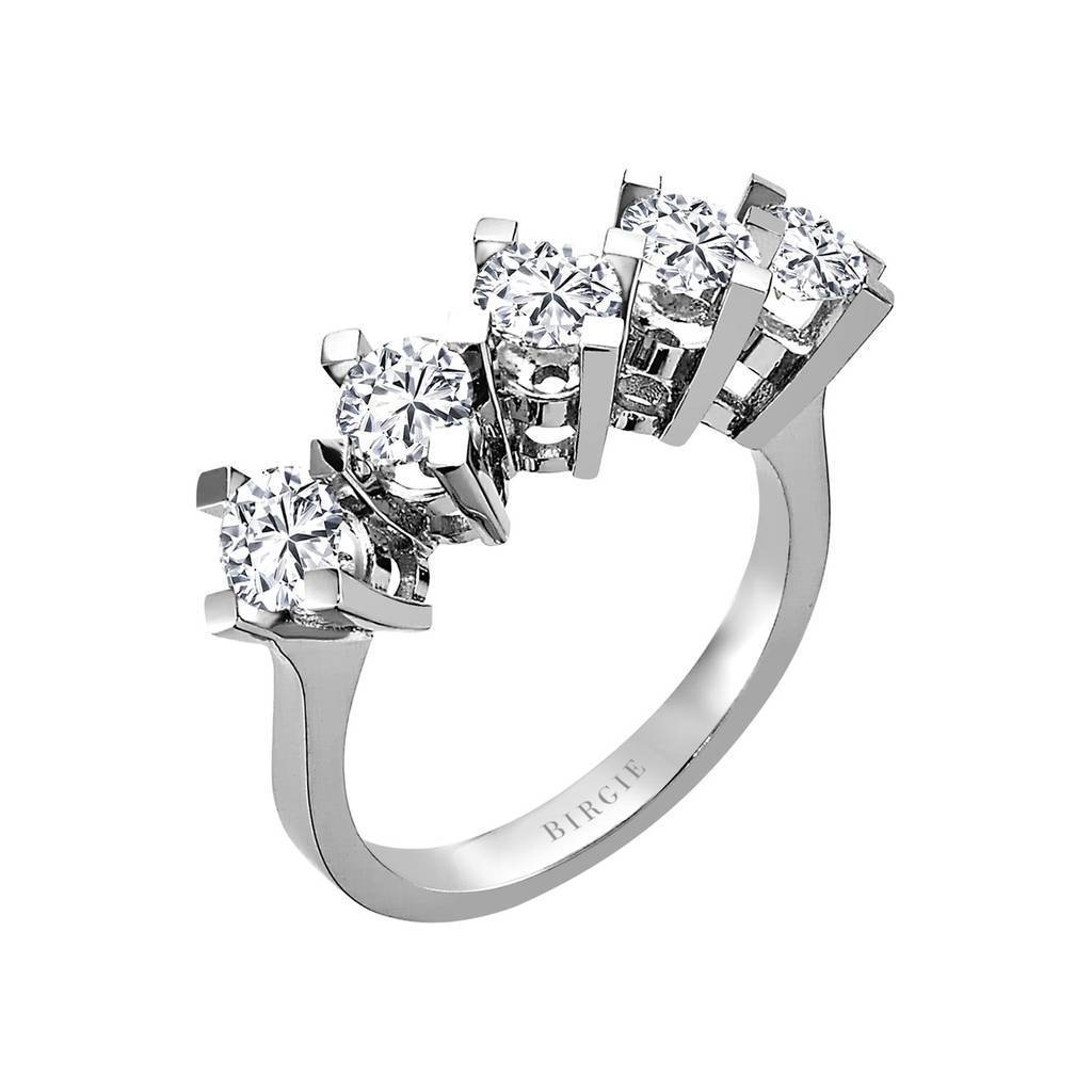 2.10 Carat Diamond 5 Stone Alliance