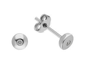 Boucles d'oreilles clous diamant 0,05 carat