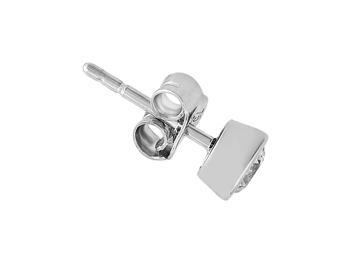 0.24 Carat Diamond Men's Stud Earrings