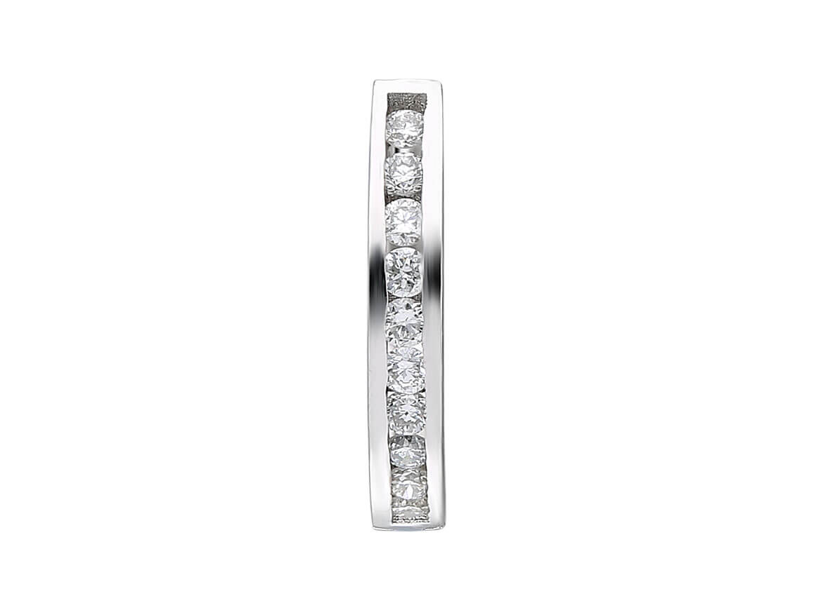 Diamond Men's Hoop Earrings