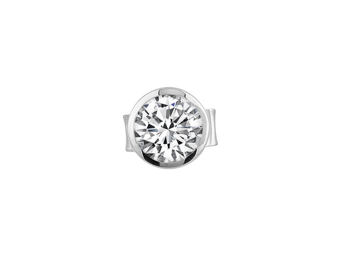 0.27 Carat Diamond Men's Stud Earrings