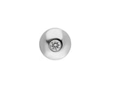 0.03 Carat Diamond Solitaire Men's Stud Earrings