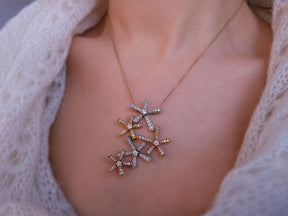 Diamond Star Necklace