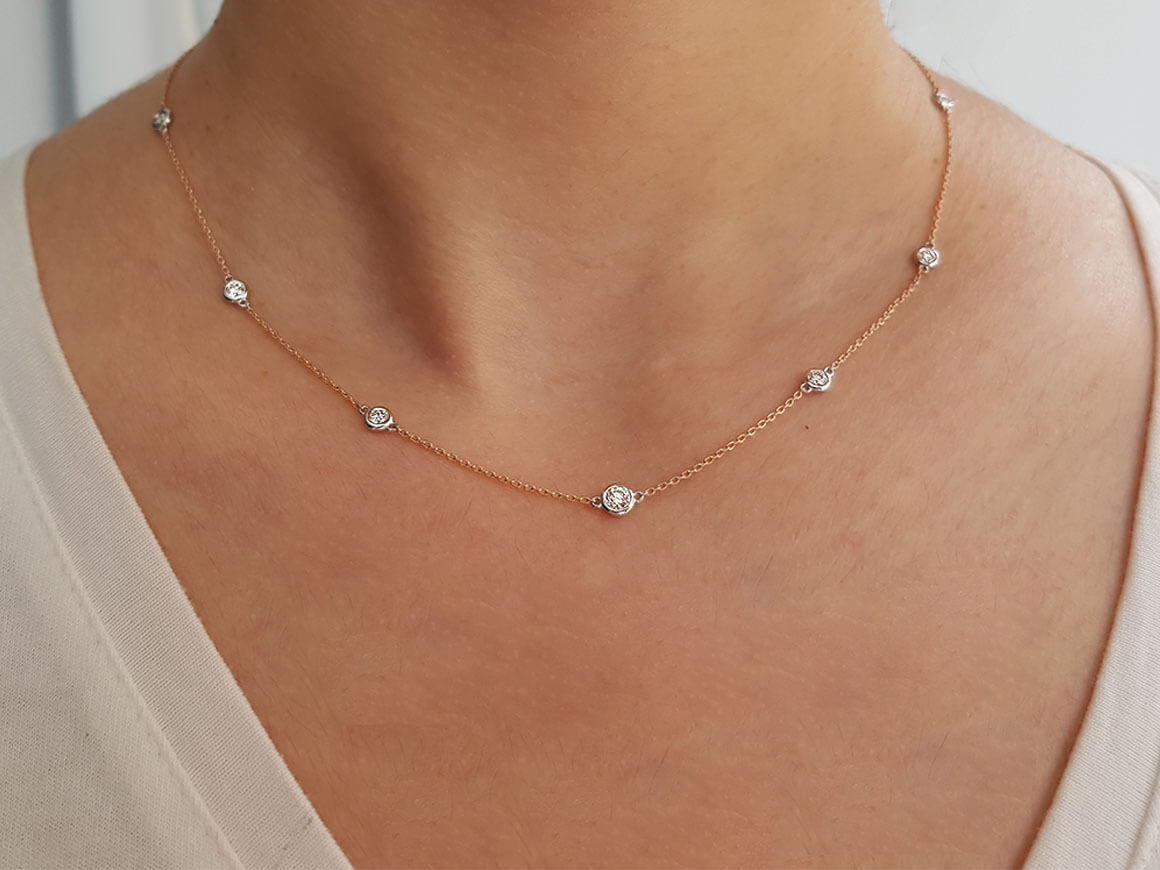 Diamond necklace