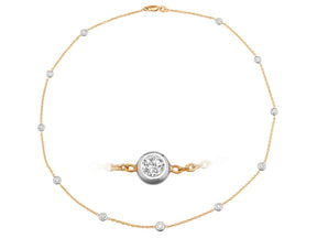 Collier chaîne diamant