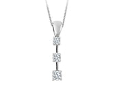 0.62 Carat Diamond Trilogy Necklace